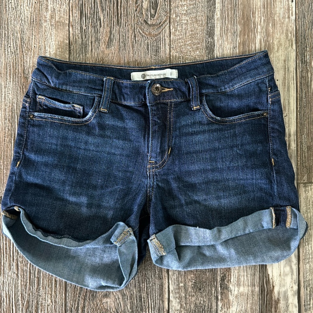 The Impeccable Pig Jean Shorts, Size Small